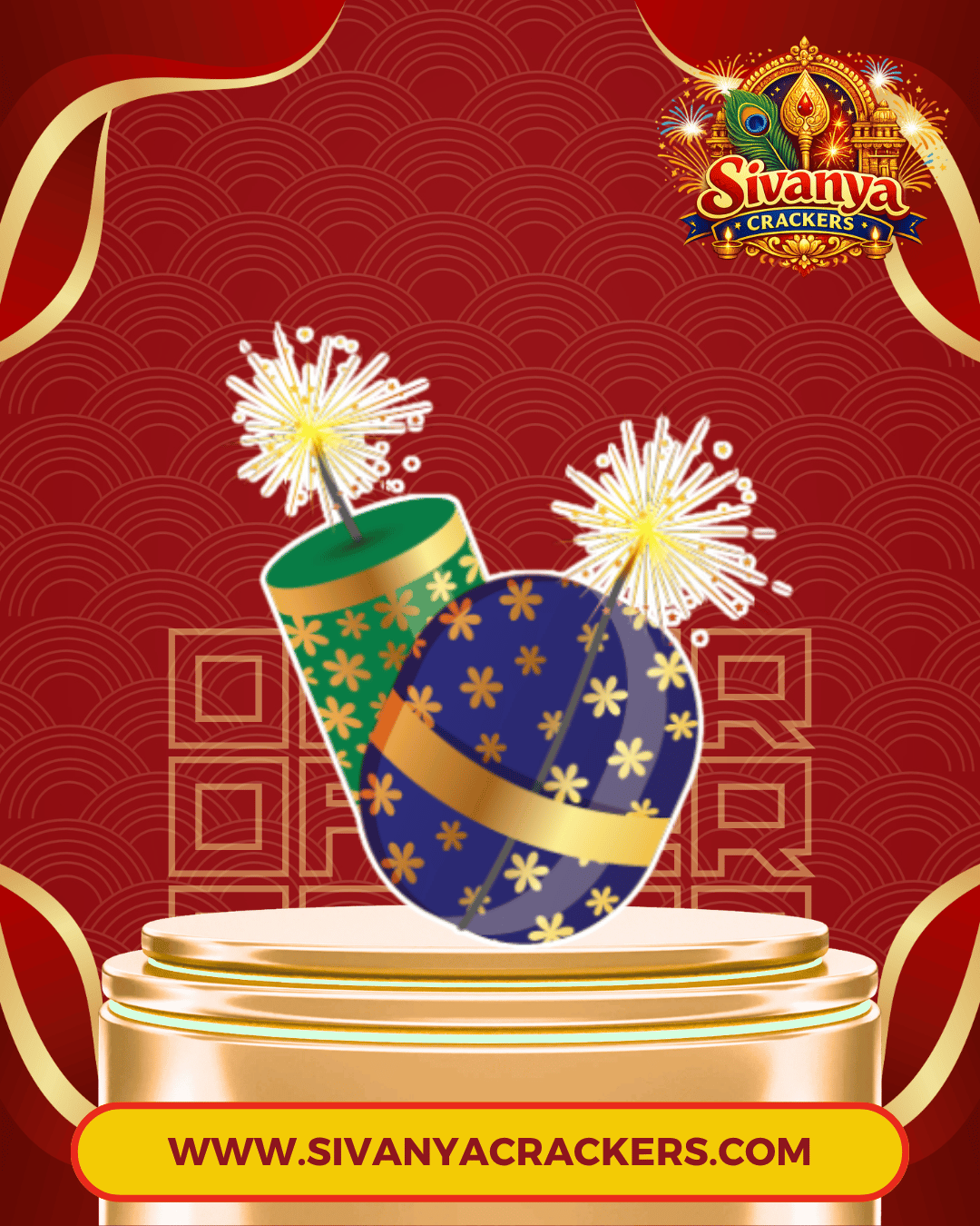 Sivanya Crackers - Sivakasi Fireworks Online Crackers – Atom Bomb