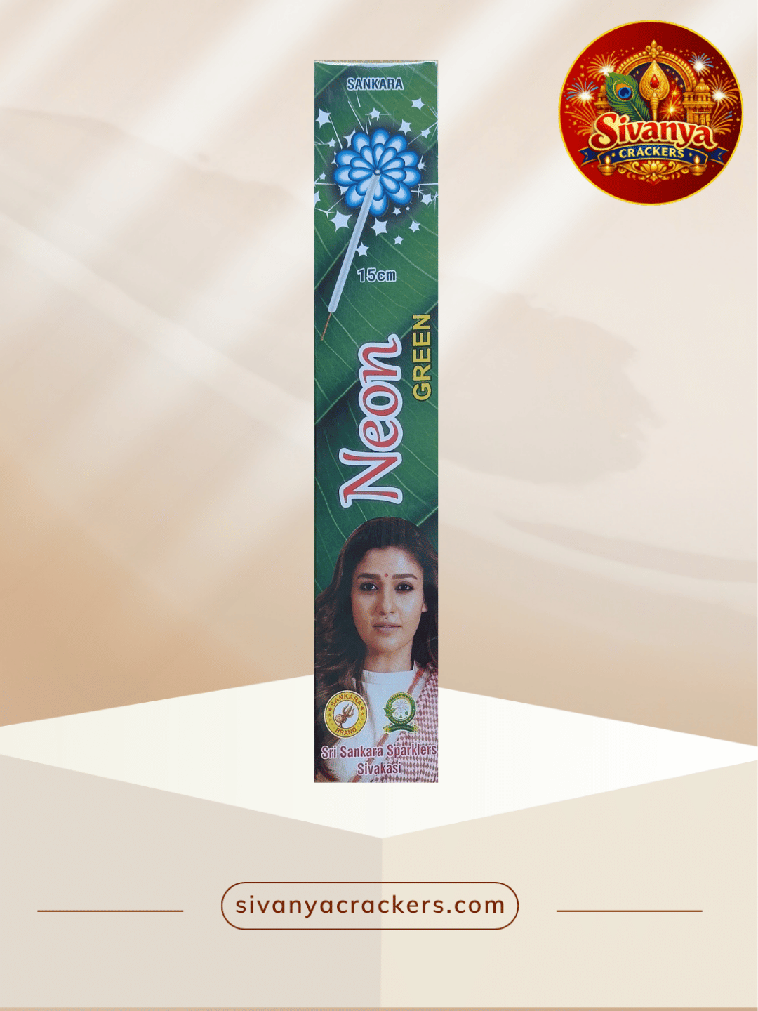 15cm green sparklers