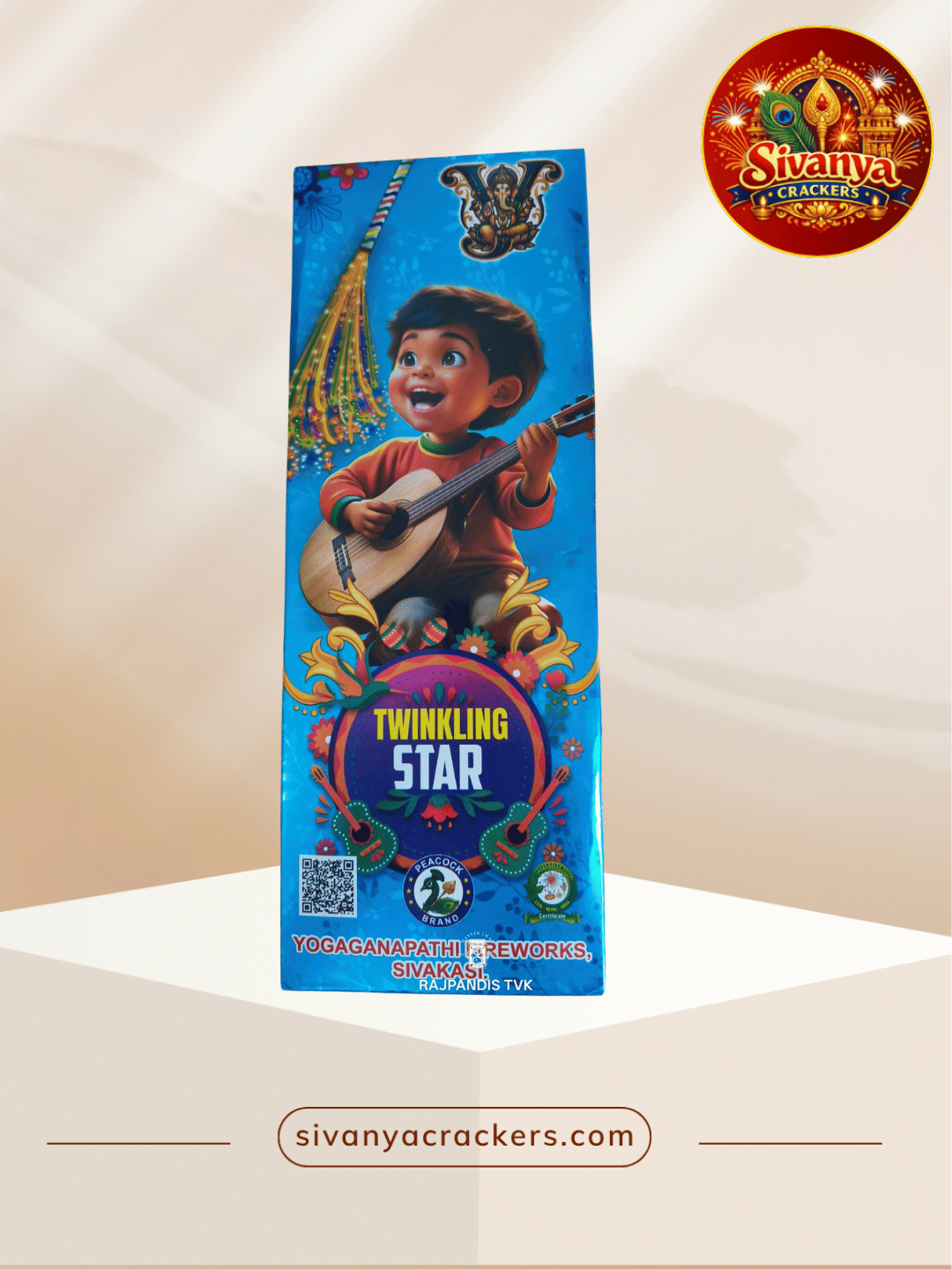 4"inch twinkling star