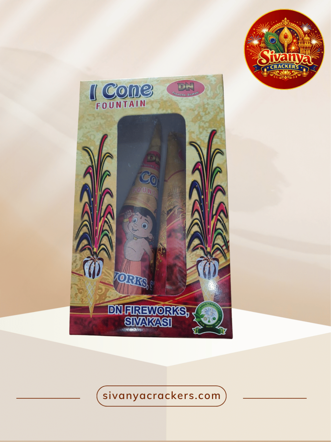 I cone Fountain 2pcs